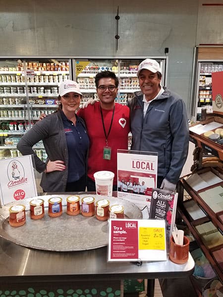 Amelia Yogurt in store