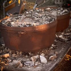 Steak Under the Stars Dutch Oven cooking