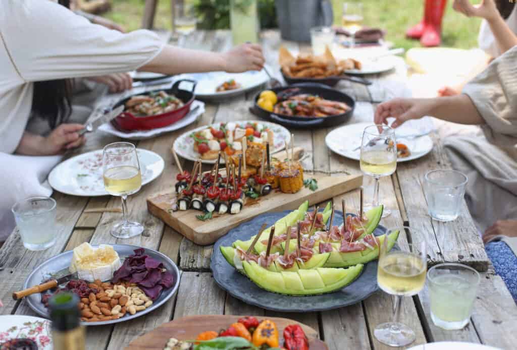 Labor Day cookout partry