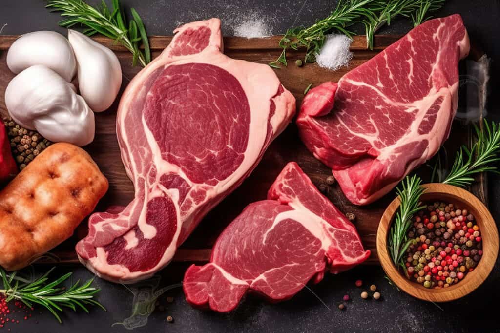 Meat market at piguets prime time