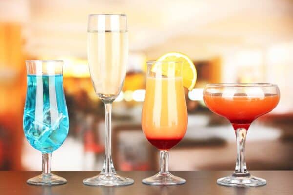 Colorful Mixed Drinks