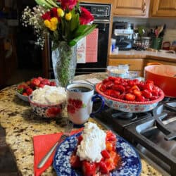Slice of Strawberry Pie