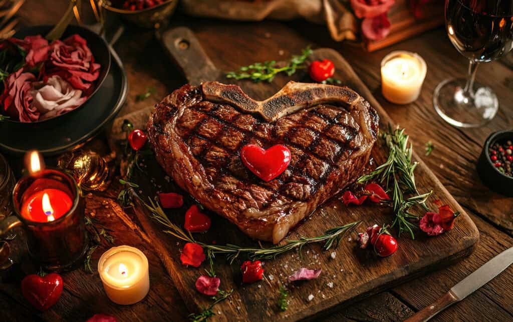 Valentine's Day Steak Dinner